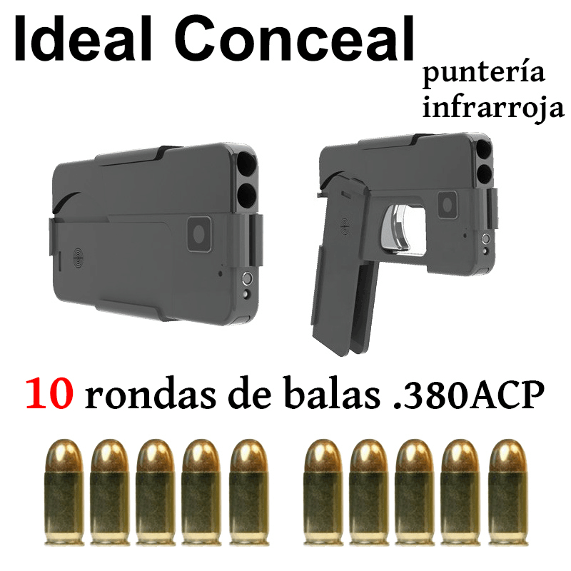 IDEAL CONCEAL IC380 (10 rondas de balas .380ACP)